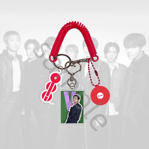 防弹少年团JUNGKOOK JIMIN V SUGA亚克力钥匙扣背包 挂件自制周边 - 图1