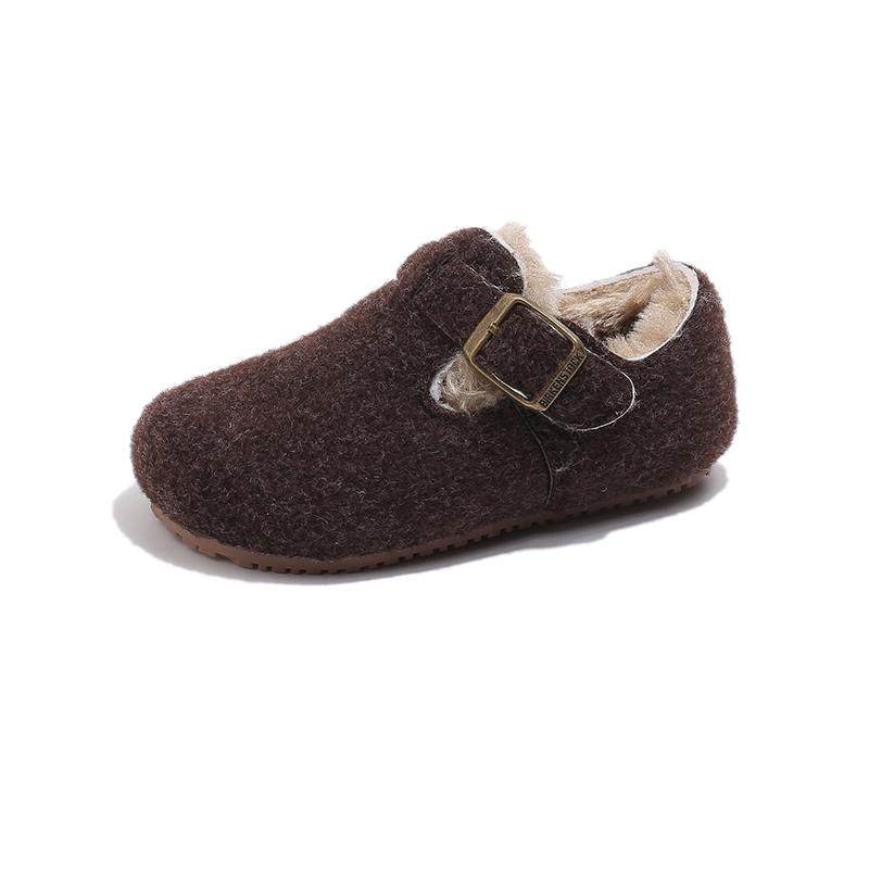 女童棉鞋2025冬季新款儿童加绒保暖美式复古保暖鞋公主宝宝勃肯鞋,淘宝优惠券,粉丝福利购,淘宝优惠卷