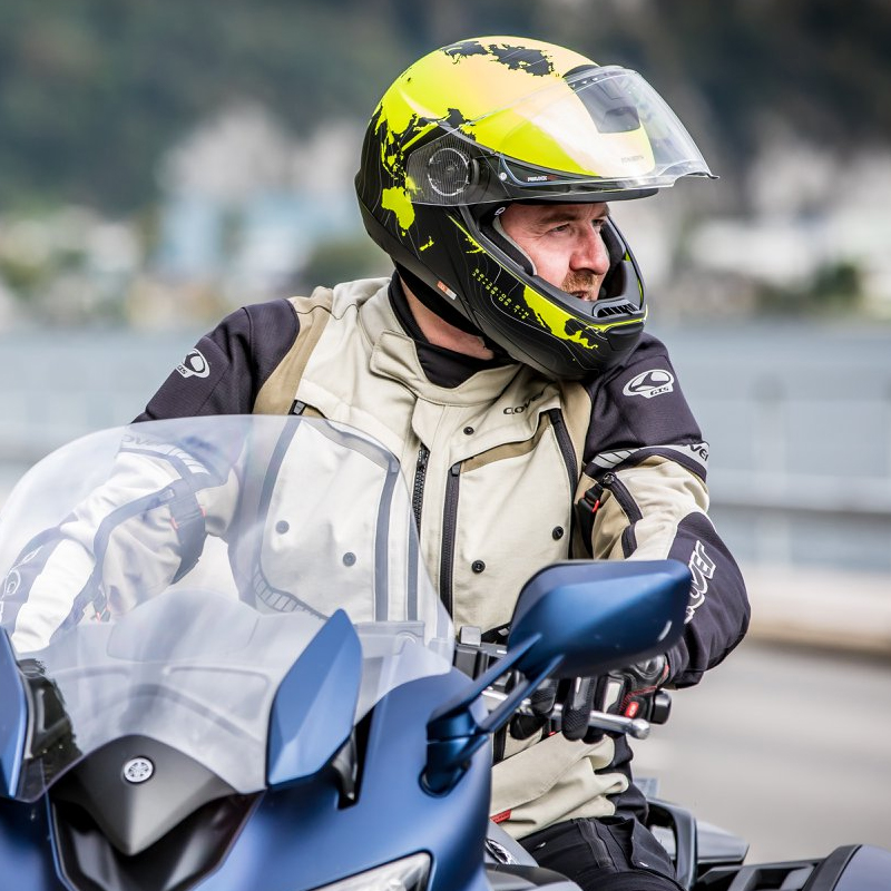德国Schuberth舒伯特 C4 Pro揭面盔户外出游骑行防雾头盔翻转式头-图1