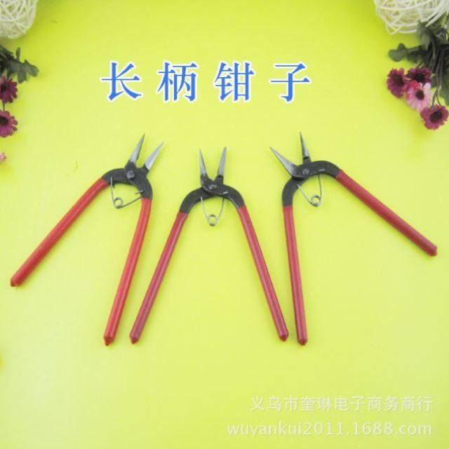 挂圈钳子手工专用尖嘴平口钳饰品diy绕线圈9字卷针钳多功能圆嘴钳,淘宝优惠券,粉丝福利购,淘宝优惠卷