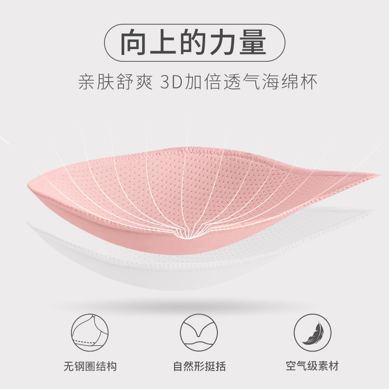 哺乳怀孕期喂奶聚拢舒适夏季文胸 miiow猫人派实哺乳文胸