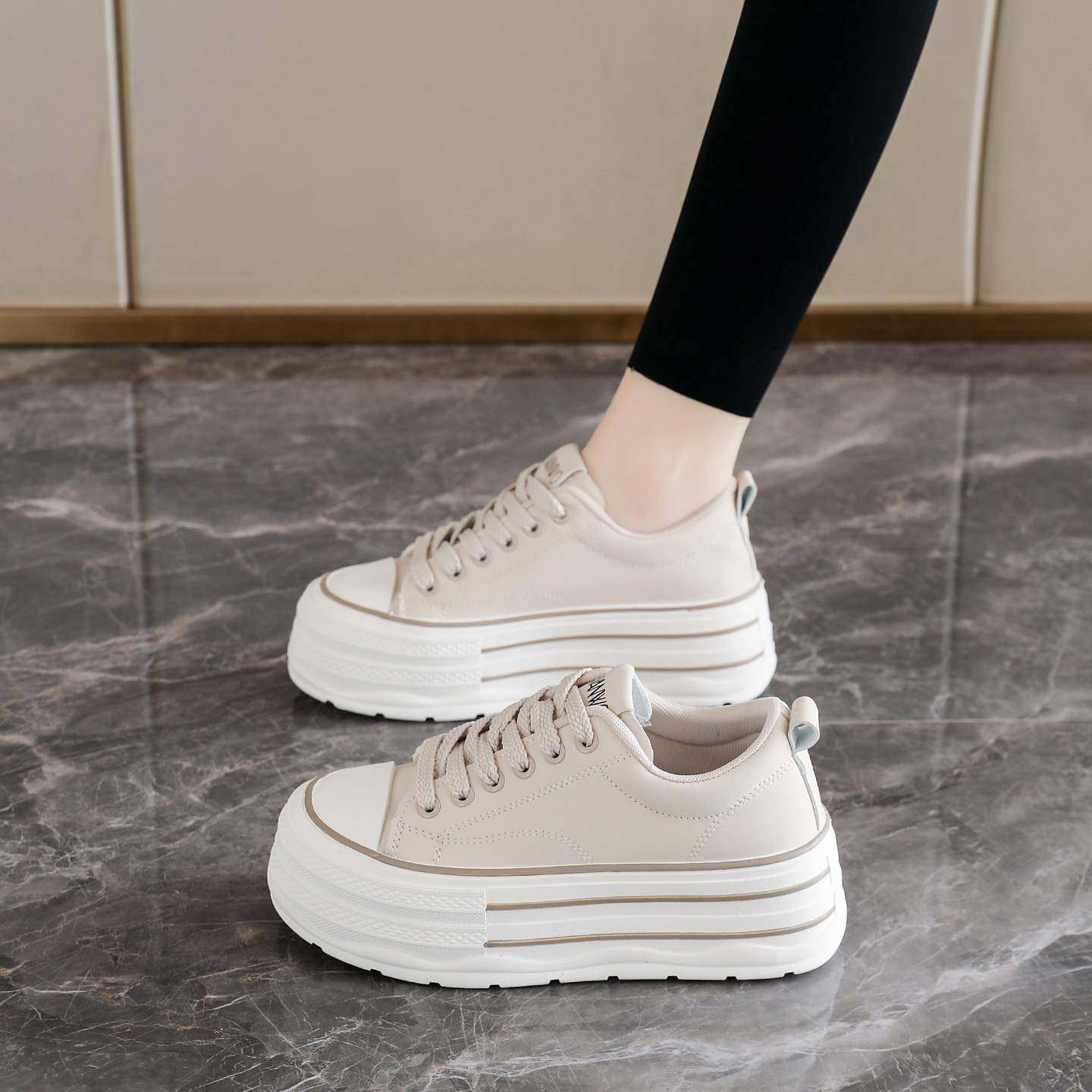 春厚底小白鞋2026新款春季运动34码百搭松糕增高板0119k,淘宝优惠券,粉丝福利购,淘宝优惠卷