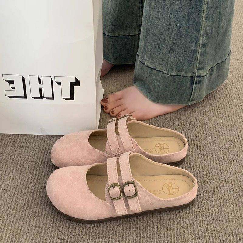 包头平底勃肯凉拖鞋女2026春季新款覆古休闲百搭懒人一脚蹬0122w,淘宝优惠券,粉丝福利购,淘宝优惠卷