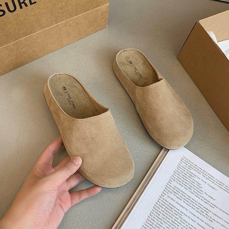 勃肯鞋女2026年新款懒人孕妇半拖厚底包头拖鞋女外穿0118w,淘宝优惠券,粉丝福利购,淘宝优惠卷