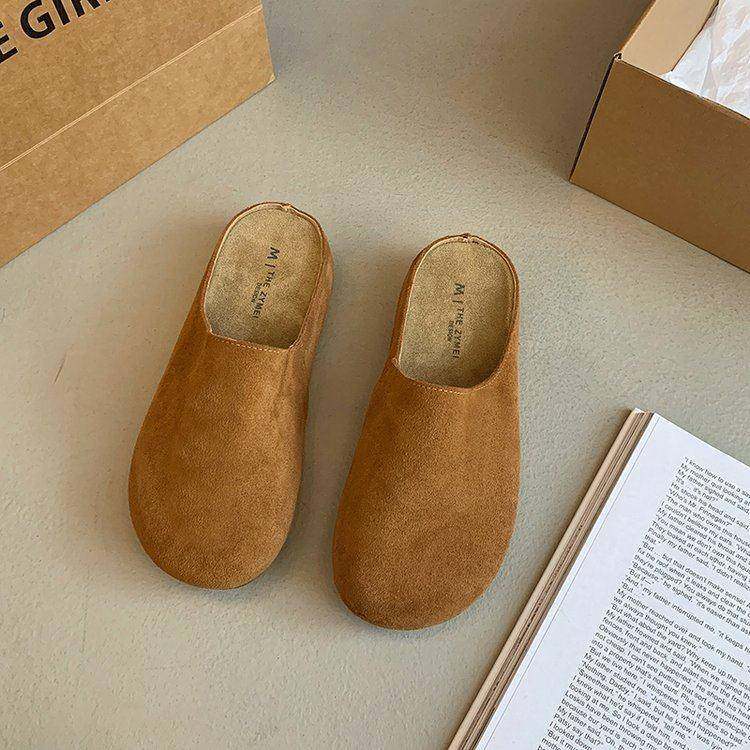 勃肯鞋女2026年新款懒人孕妇半拖厚底包头拖鞋女外穿0118w,淘宝优惠券,粉丝福利购,淘宝优惠卷