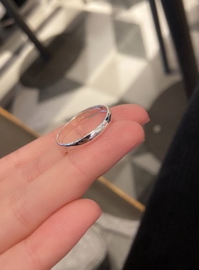 足银指环正生代购纯银简约