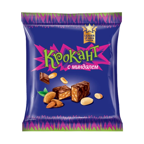 KDV Россия импортировал фиолетовый сахар подлинные оригинальные сэндвич -шоколадные закуски Kpokaht