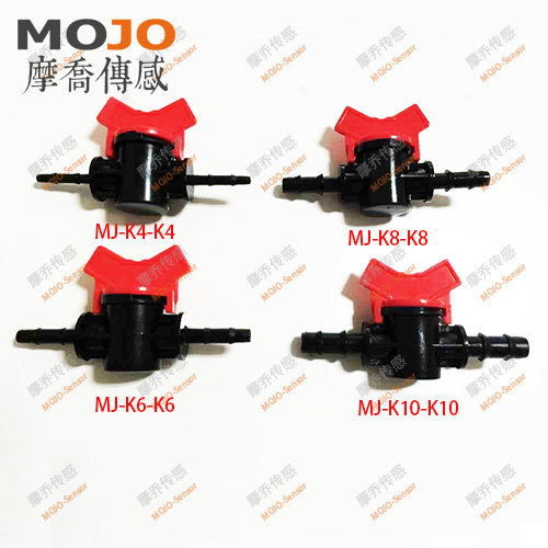 水阀开关 全新PE塑料角阀水龙头 直通式4-32mm宝塔式管插头球阀 - 图3