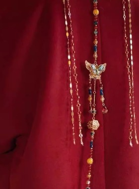 拜年敬酒马面秋冬季国风配饰