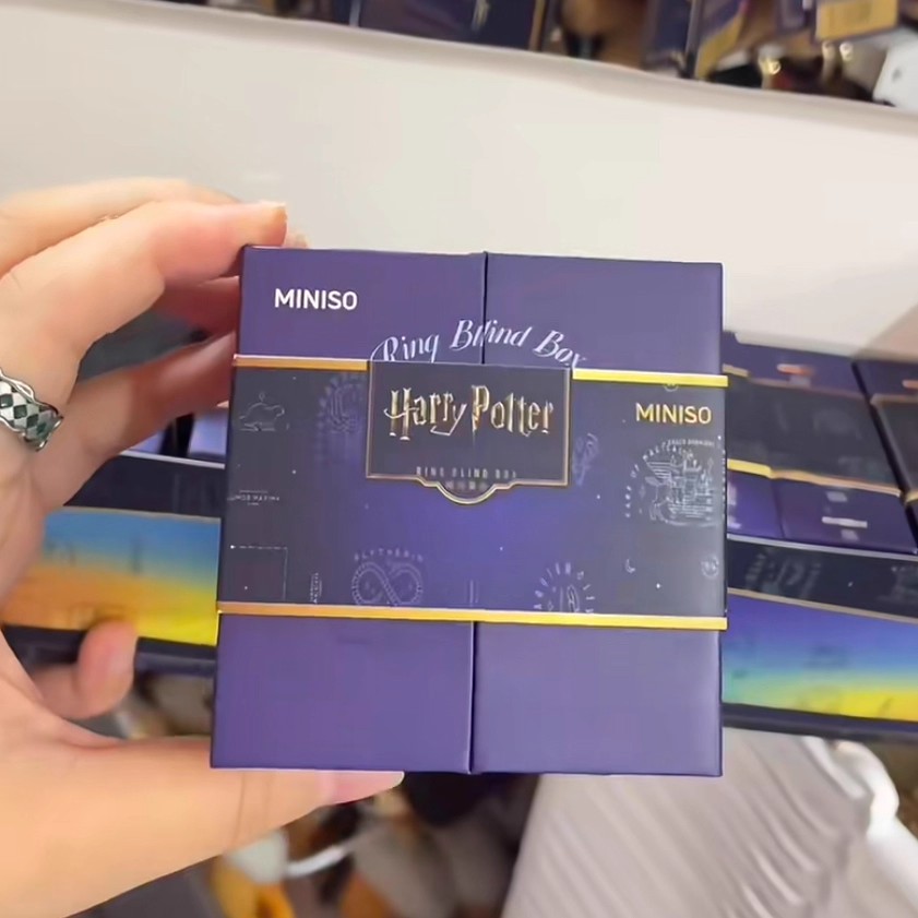 现货MINISO名创优品哈利波特系列戒指盲盒潮玩电影联名周边礼物 - 图0