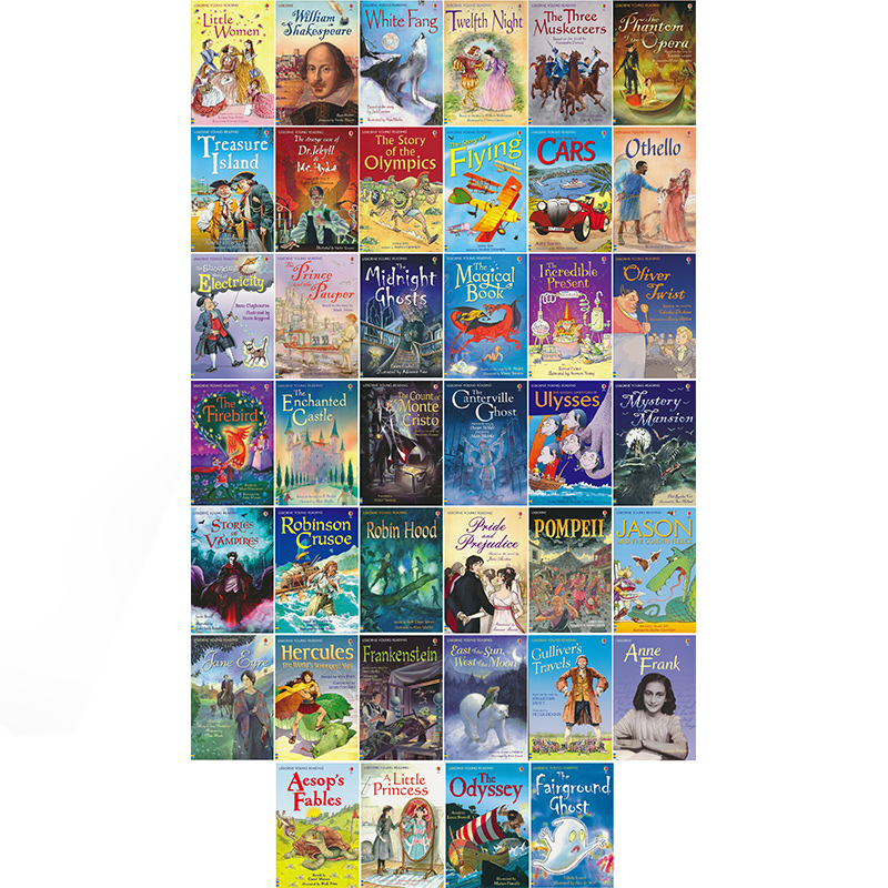 Usborne My First Reading Library我的第一二三四个图书馆尤斯伯恩英文原版分级阅读绘本儿童少儿英语MyFirstLibrary-图2