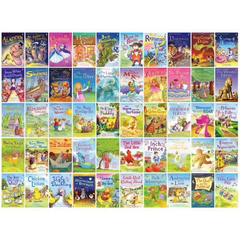 Usborne My First Reading Library我的第一二三四个图书馆尤斯伯恩英文原版分级阅读绘本儿童少儿英语MyFirstLibrary-图1