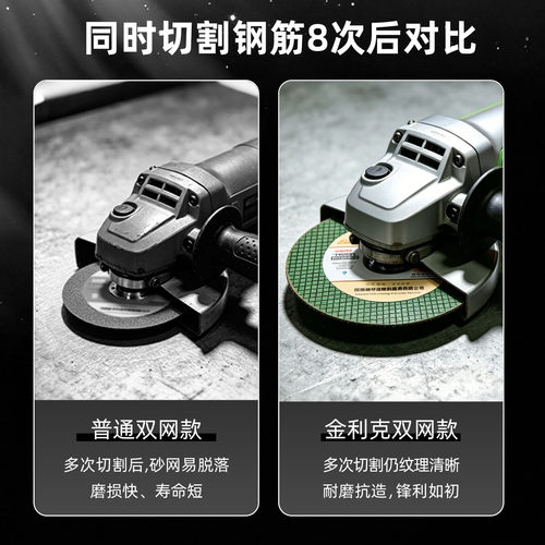 金利克125/150/180型切割片角磨机砂轮片金属不锈钢切片打磨光片 - 图2