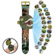 Dinosaur watch projection flip time children's toys