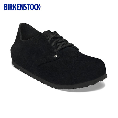 BIRKENSTOCK勃肯德国进口男女款牛皮绒面革软木Maine休闲鞋 - 图2