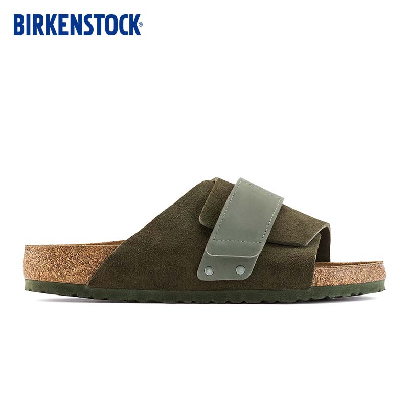 BIRKENSTOCK勃肯软木男女同款  单扣凉拖Kyoto系列 - 图0