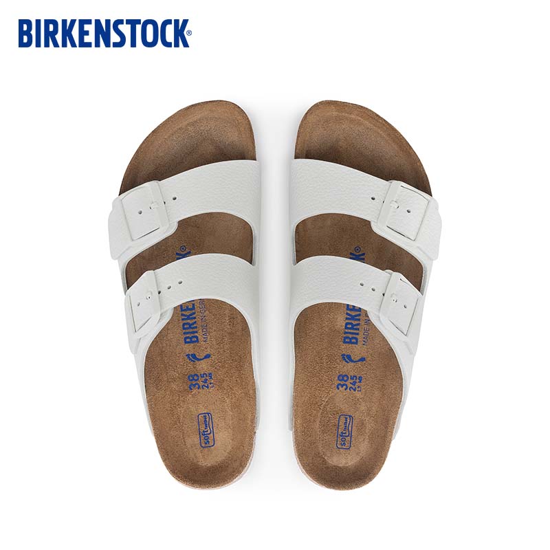 BIRKENSTOCK勃肯软木拖鞋新品男女同款双带拖鞋Arizona系列 - 图2