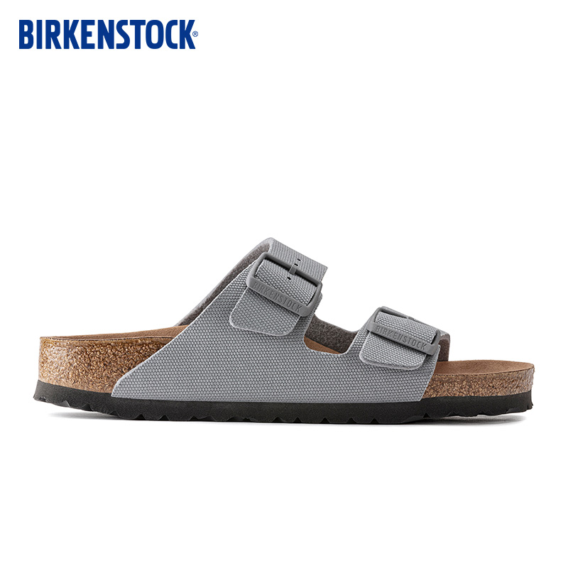 BIRKENSTOCK勃肯双扣凉拖男女同款软木拖鞋Arizona系列 - 图0