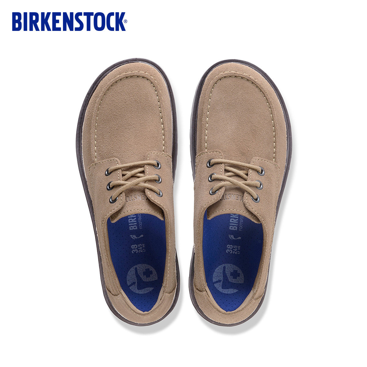 BIRKENSTOCK勃肯德国进口新品男女款绒面革Highwood Moc休闲单鞋,淘宝优惠券,粉丝福利购,淘宝优惠卷