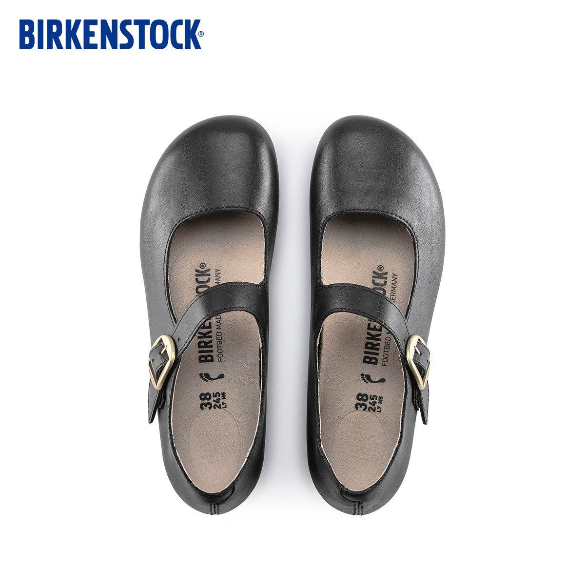 BIRKENSTOCK勃肯德国进口新品女款牛皮革软木Tracy玛丽珍浅口单鞋,淘宝优惠券,粉丝福利购,淘宝优惠卷