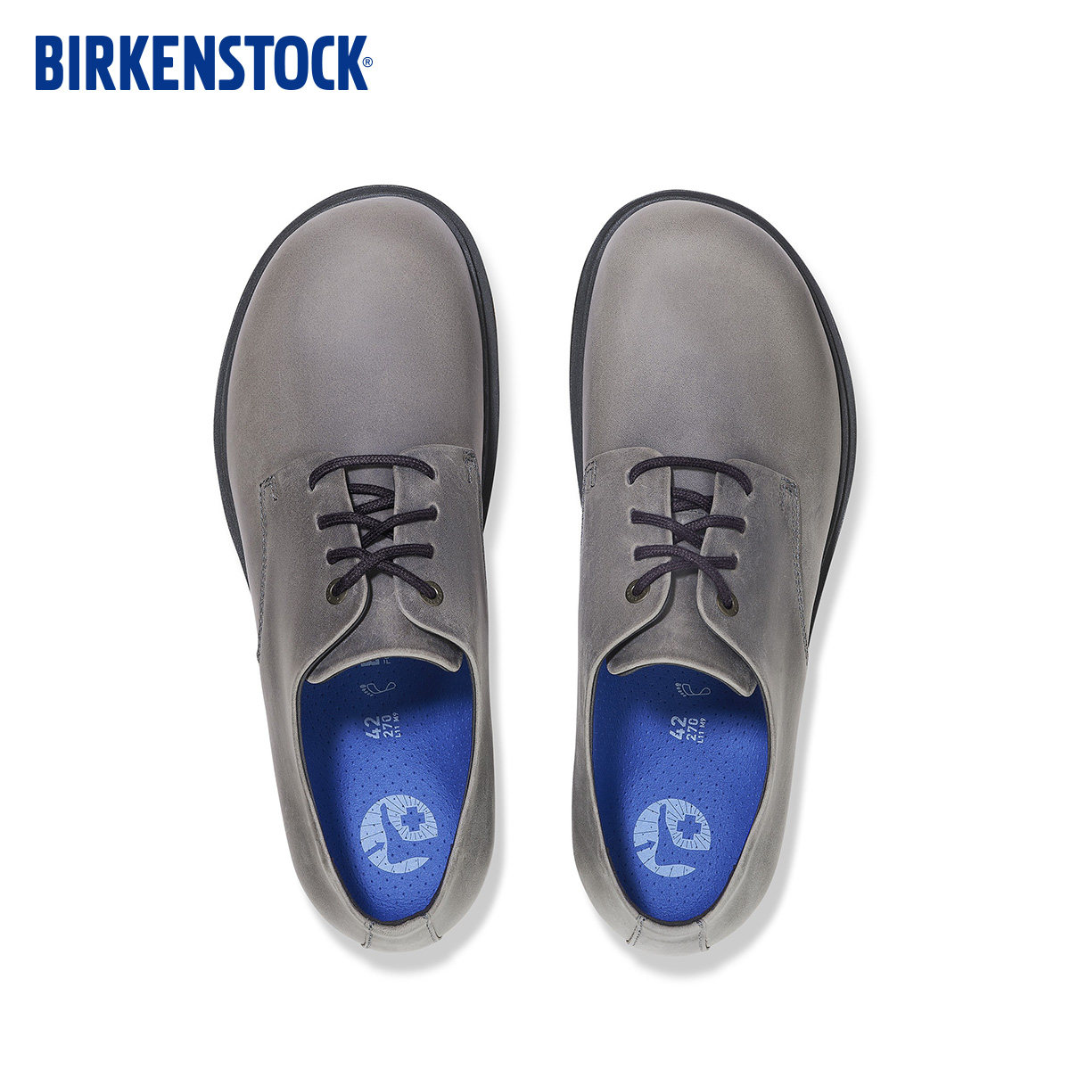 BIRKENSTOCK勃肯德国进口新品男女款涂油皮Highwood乐福休闲单鞋,淘宝优惠券,粉丝福利购,淘宝优惠卷