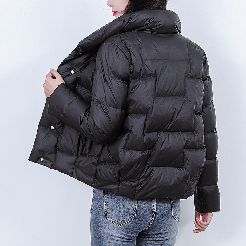 2021年冬新款立领超轻薄轻便白鸭绒 菲帛奈羽绒服