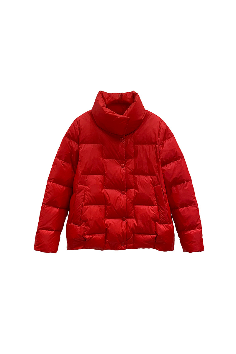 2021年冬新款立领超轻薄轻便白鸭绒 菲帛奈羽绒服