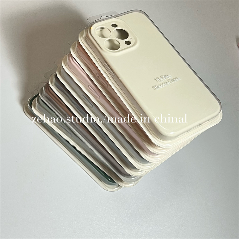 软糯全包液态硅胶高级韩系ins风纯色15pro适用于iphone15promax手机壳苹果14promax简约镜头全包14plus情侣13