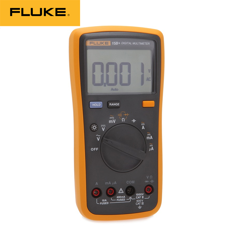 FLUKE福禄克万用表 101 F15B+高精度FLUKE高精度全自动数字万用表-图0