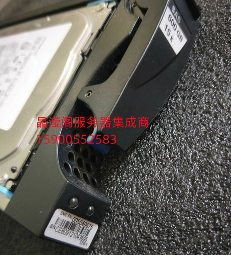 EMC 005049675 600G 15K 3.5 SAS储存硬盘VNX5100 5150 5300 5400 - 图0