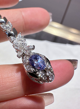 Zhaoyi珍宝～18K金尖晶石 钻石蛇手链