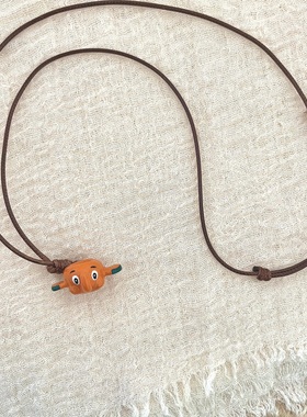 佐藤象杯子石塑粘土手工项链