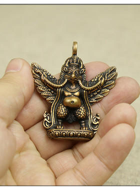 大鹏金翅鸟护法降魔杵密宗吊坠