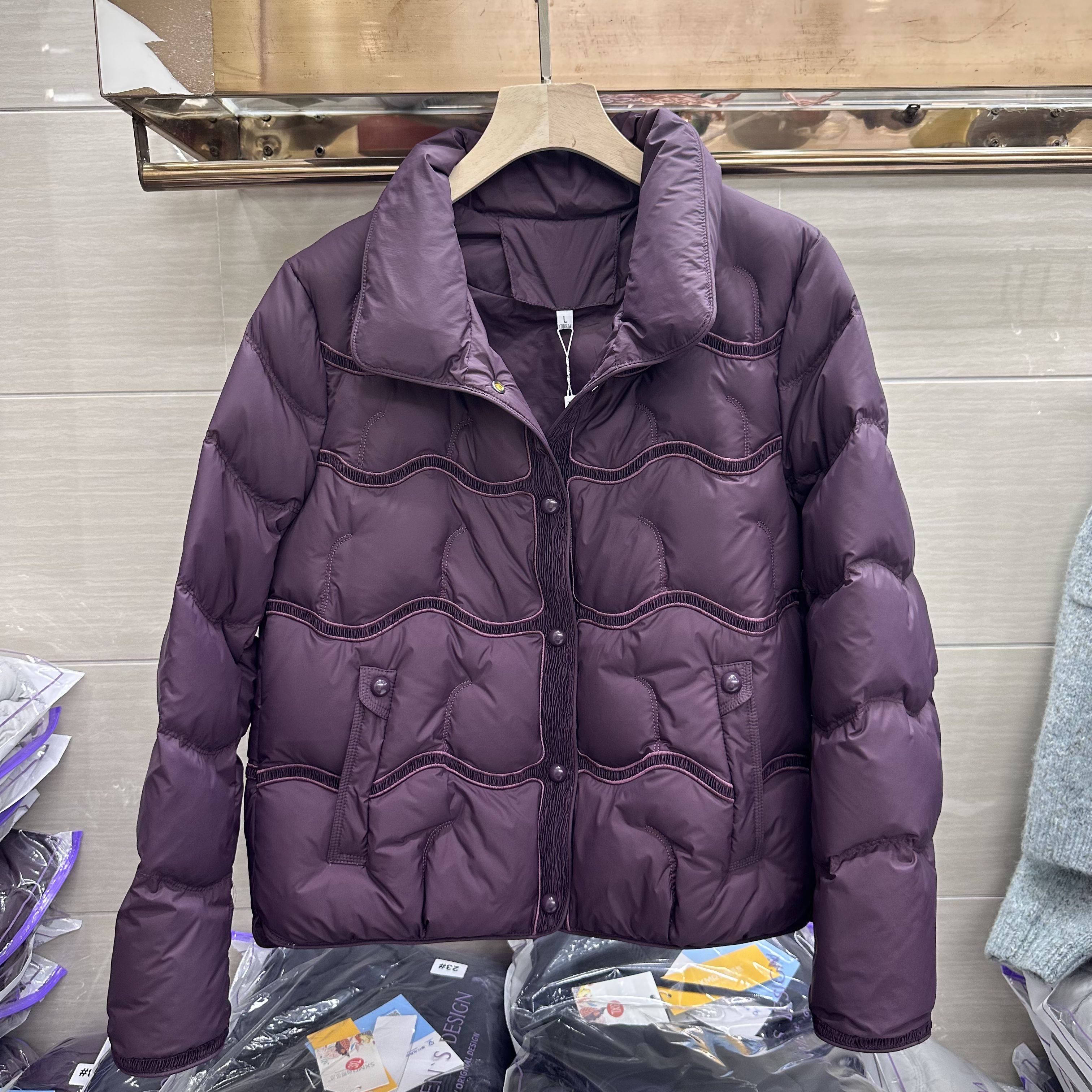 SXMR25-B26专柜正品新款冬季女装时尚立领保暖白鸭绒羽绒服外套AA,淘宝优惠券,粉丝福利购,淘宝优惠卷