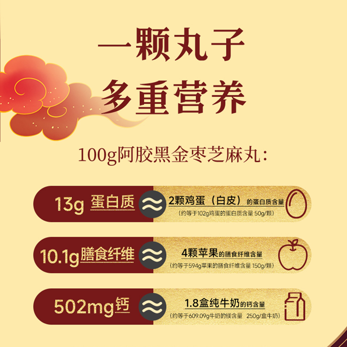 好想你食有道黑金枣芝麻丸孕妇零食高钙阿胶枸杞芝麻球九蒸九晒,淘宝优惠券,粉丝福利购,淘宝优惠卷