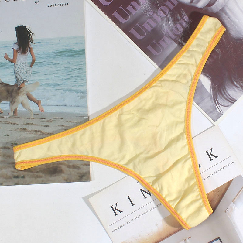 1月欧美tback运动健T裤全棉舒适女无痕大码中低腰纯棉裆丁字内裤,淘宝优惠券,粉丝福利购,淘宝优惠卷