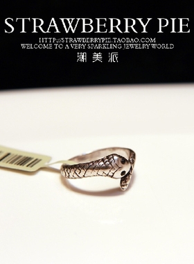 复古夸张小蛇韩版饰品戒指环