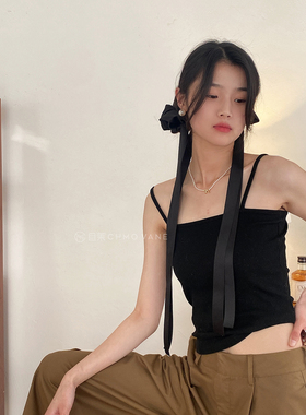 高品质缎面飘带肠圈新款