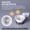 NVC high light efficiency LED recessed downlight