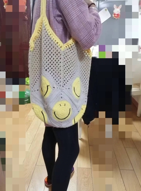 手工成品大号笑脸包