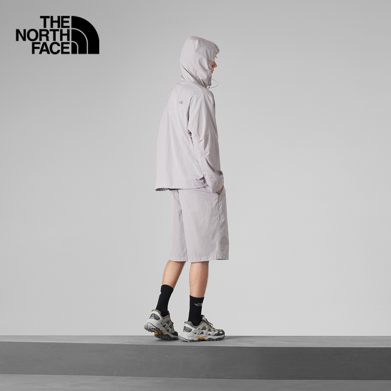 北面UE男防泼水夹克经典连帽外套户外新款TheNorthFace|8BU6 - 图1