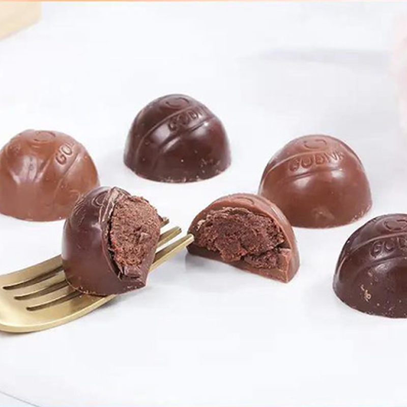 歌帝梵（Godiva）松露型巧克力分享装10颗装 巧克力零食 - 图0