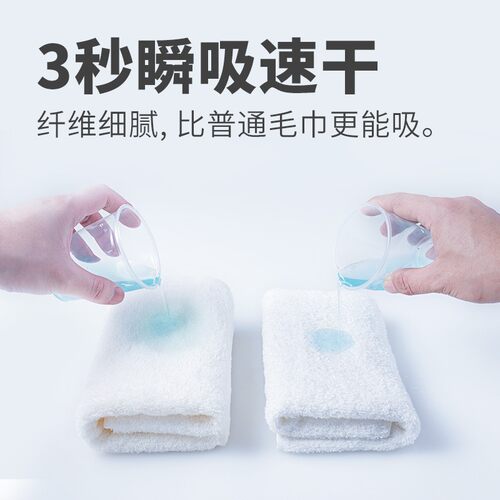 植初小方巾擦手巾挂式纯棉婴儿口水巾全棉宝宝洗脸巾儿童手帕毛巾 - 图2