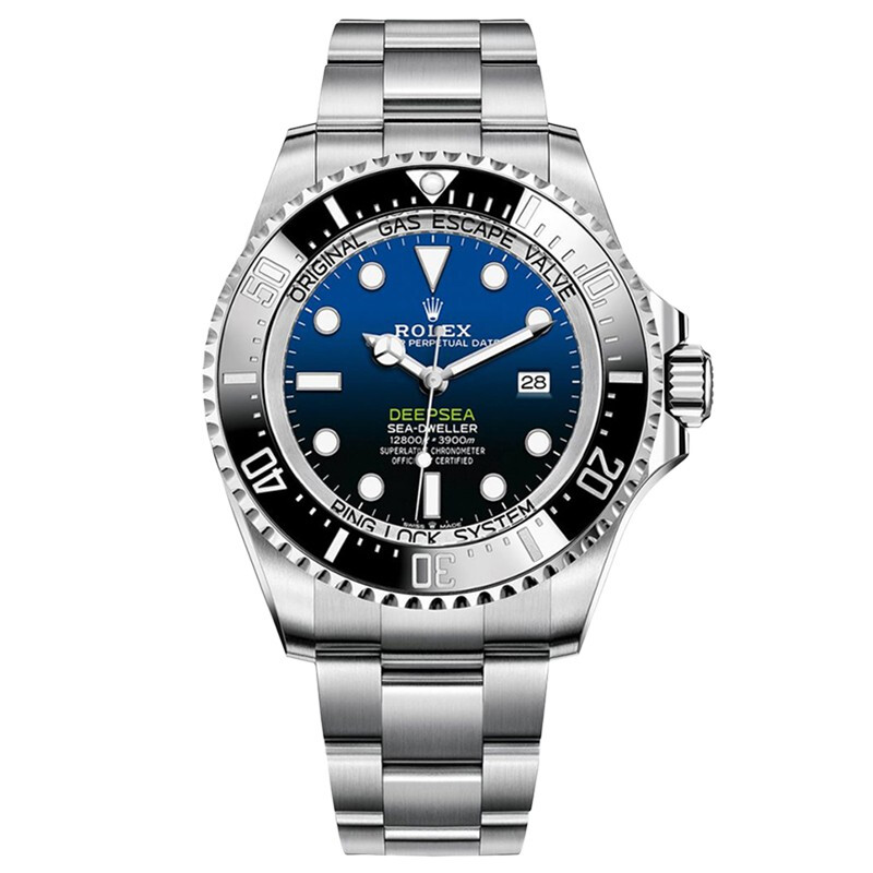 ROLEX劳力士手表海使型男表黑鬼王运动钢带机械表M126600-0001