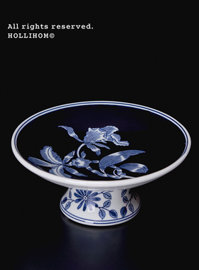 逅里「聚福如鸢」聚宝盆陶瓷摆件入户玄关新年装饰马年高档礼物