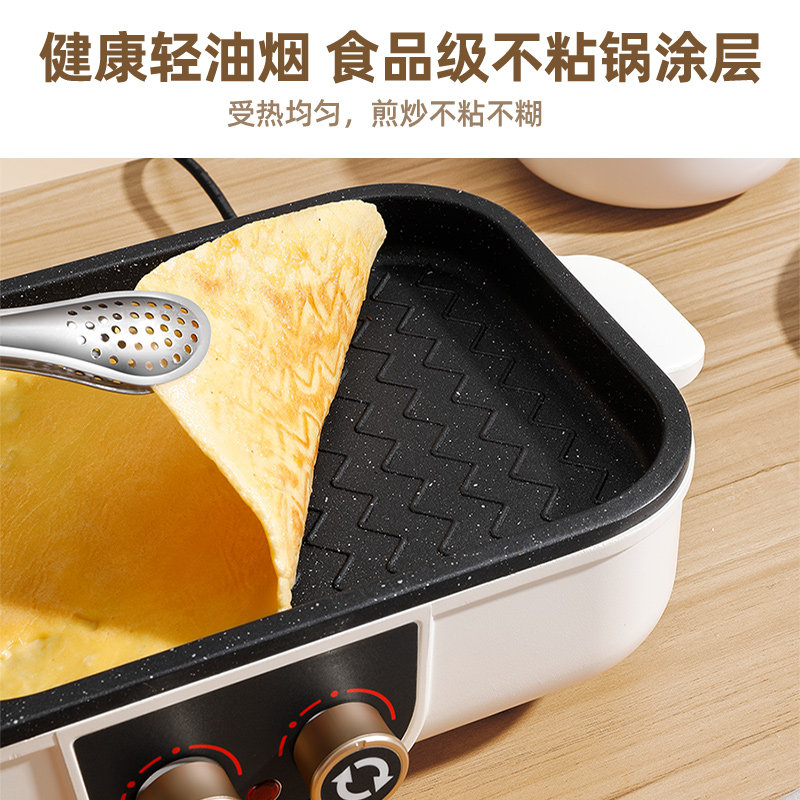 长虹烧烤煎烤一体两用韩式无烟火锅 长虹德闻烤串机/电烤炉