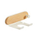 Cream-wind hair dryer shelf without punching