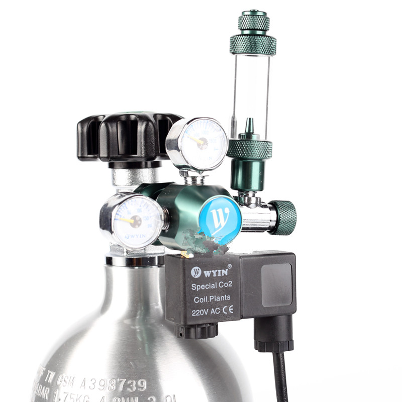 ISTA伊士达I-598 599 600AB铝瓶 二氧化碳铝瓶co2 侧开头 1 2 3升 - 图0