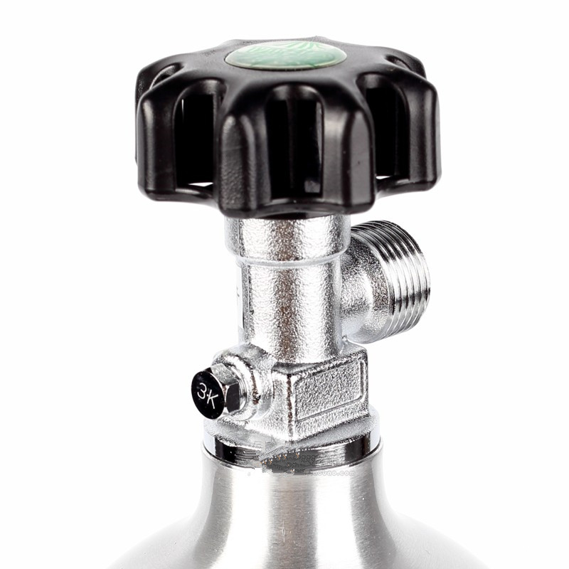 ISTA伊士达I-598 599 600AB铝瓶 二氧化碳铝瓶co2 侧开头 1 2 3升 - 图1