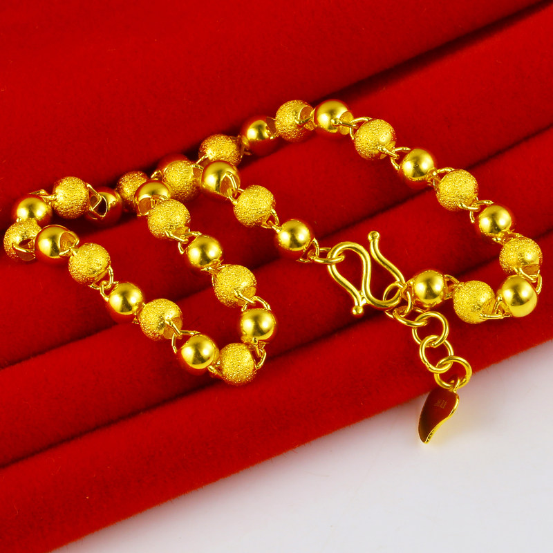 正品9999女士转运珠珠链手链 千影珠宝手饰